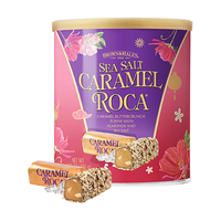 ALMOND ROCA 乐家 AlmondRoca）扁桃仁海盐焦糖巧克力味杏仁糖果年货生日礼物女23粒284g美国进口