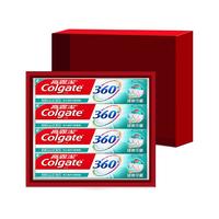 高露洁(Colgate)黄景瑜放开笑放手做牙膏礼盒360°健康牙龈牙膏140g×4