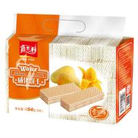 嘉士利巧克力味威化饼干休闲零食早餐点心办公司代餐夹心饼干