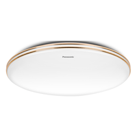 Panasonic 松下 落夕系列 HHXZ2026 LED卧室灯 21W 金色 圆形