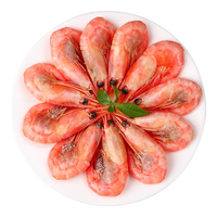 鲜拔头筹 满籽北极甜虾 头籽北极虾腹籽即食甜虾北极熊熟冻冰虾 海鲜水产 3斤黑腹籽甜虾