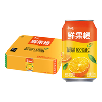 康师傅 鲜果橙 橙水果饮品 310ml*24罐