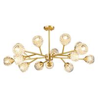  Lighting 雷士 NVC  星之梦系列 魔豆分子吊灯 15头