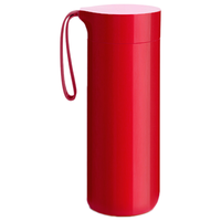 台湾Artiart创意不倒杯保温杯女时尚水杯保温壶男大容量便携茶杯真空不锈钢杯子400ml 跑猫