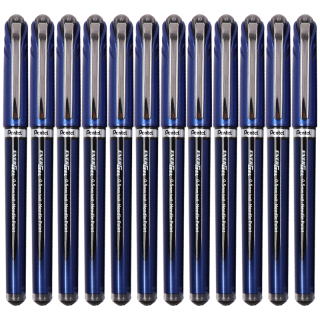 派通 BLN25 拔帽中性笔 黑色 0.5mm 12支装