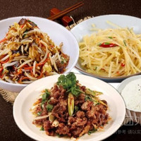 移动端：人民公社 自选一荤两素+米饭套餐兑换券·1张 1次券