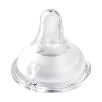 evorie 爱得利 IVORY）奶嘴 宽口径奶嘴 母乳质感 硅胶婴儿奶嘴