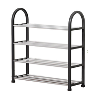 安尔雅 多层简易鞋柜  四层50cm