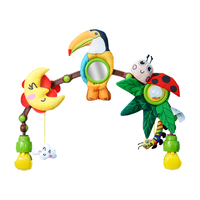 jollybaby床铃婴儿玩具0-1岁床头铃新生儿婴儿车推车挂件床头摇铃婴儿床 【礼盒】大嘴鸟床夹