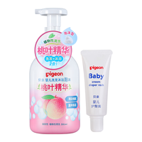 Pigeon贝亲婴儿秋冬洗护套组【洗发沐浴二合一500ml+护臀膏35g】