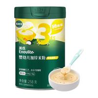 Enoulite 英氏 多乐能系列 加锌营养米粉 国产版 3阶 鳕鱼胡萝卜味 258g