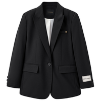 太平鸟 【羊毛西装】春秋都市休闲通勤西服女