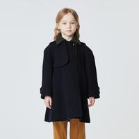 jnby by JNBY 男女童儿童翻领长袖呢大衣