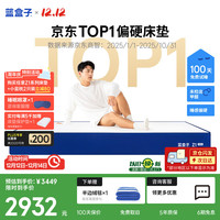 蓝盒子 Z1小石头记忆棉独立弹簧床垫双人席梦思线下同款1.8*2米偏硬