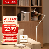 明基 WiT Floor系列 AR15_D Hop 护眼落地灯 18W 银色