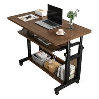 床边桌可移动电脑台式桌子卧室家用书桌升降宿舍懒人电脑桌