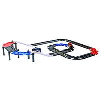 魔磁玩家( MAGPLAYER)磁力片磁力积木城市交通轨道30件儿童汽车玩具男孩