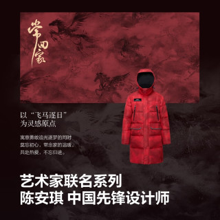 波司登 B250242450 90鹅绒 马到成功 L 170/92A 男士羽绒服