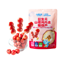 小鹿蓝蓝 益生元山楂鸡内金糖葫芦 95g