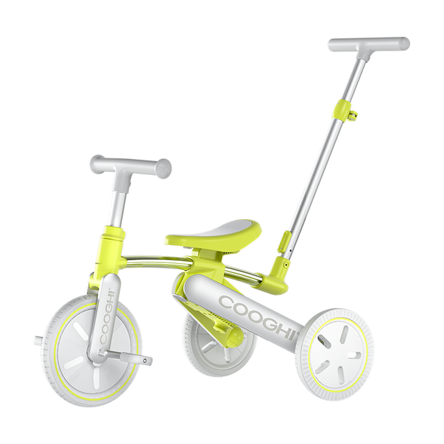 酷骑 儿童三轮车K3脚踏车 &1-4岁遛娃神器 &可折叠手推车 1车5用周岁礼物