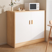 木匠印记 餐边柜 80*40*100cm 樱桃木色