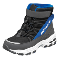Skechers斯凯奇儿童绒绒靴保暖棉鞋男童女童高筒短靴加绒雪地靴660092L