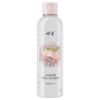 果味润滑液人体润滑剂可舔草莓水溶性免洗水蜜桃西瓜夫妻房事情趣成人用品同房飞机杯私处女性润滑 果味润滑液200ml(水蜜桃味)