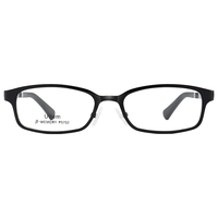 菲尔渡边 近视眼镜男女超轻钨碳塑钢眼镜架配高度数全框近视镜框5702眼镜 C1亮黑色 单镜架不含镜片