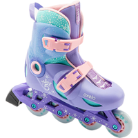 DECATHLON 迪卡侬 溜冰鞋初学者轮滑鞋滑轮鞋旱冰鞋梦幻冰雪款30_32码 4488568