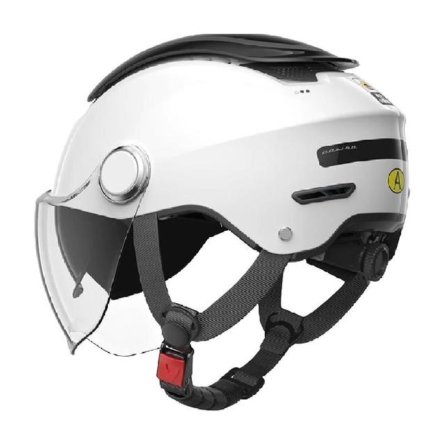 88VIP：两只小蜜蜂 3C认证电动摩托车头盔男女四季通用安全帽半盔夏季防晒
