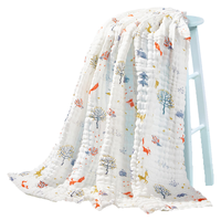 移动端、京东百亿补贴：安可新 婴儿浴巾 新生儿纱布浴巾