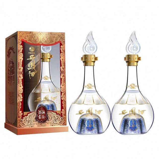 今日必买：西凤酒 海窖匠酿系列 凤香型白酒 52度 500ml*2瓶装 赠精美礼品袋