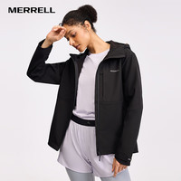 PLUS会员：MERRELL MC2240027-BK02 男女同款软壳外套