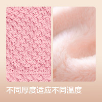 巴拉巴拉儿童帽子围巾一体防风男女童加厚保暖冬季宝宝护耳帽208424160207 90cm 咖色调00455