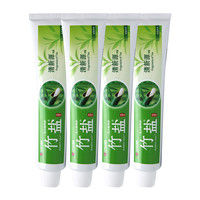 88VIP：竹盐 LG竹盐清新源牙膏清韵茶香清新口气预防龋齿护龈150G*4支