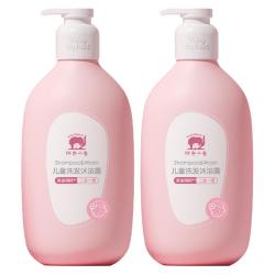 红色小象 儿童沐浴露洗发水二合一 960ml