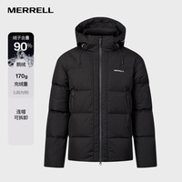 PLUS会员：MERRELL 男款羽绒服 MC2240004-BK02