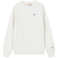 Champion 【品牌】秋冬加绒男女圆领无帽卫衣保暖休闲经典小cLOGO
