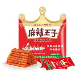 麻辣王子 微麻微辣辣条豆干110g儿时休闲网红小吃零食品凑单