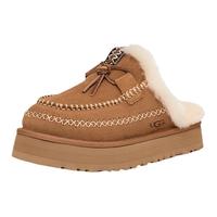 UGG秋季女士时尚舒适纯色厚底系带装饰休闲半拖包头拖 1158260