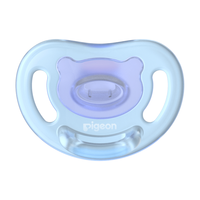 Pigeon 贝亲 萌柔伙伴系列 N981 安抚奶嘴 S号 浅蓝色