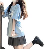 灰色半身裙女夏季百褶裙2025新款春秋高腰小个子a字短裙学生裙子