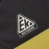 鸿星尔克儿童羽绒服男女童冬季新款防泼水宽松高蓬鸭绒运动保暖外套连帽 椰奶咖-绒子含量75% 1