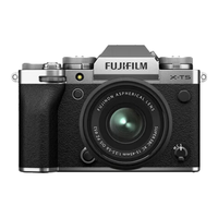 富士X-T5/XT5 微单相机 4020万像素 7.0档五轴防抖 国际版 富士XT5 银色+15-45mm镜头 基础版【升级64G内存卡】