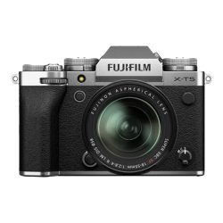 富士 X-T5 4020万像素 银色+XF16-50mm镜头 微单相机