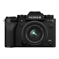 富士X-T5/XT5 微单相机 4020万像素 7.0档五轴防抖 国际版 富士XT5黑色+15-45mm镜头 升级版【升级64G内存卡+三脚架】