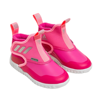 阿迪达斯 adidas冬季小童加绒保暖亲肤高帮鞋休闲百搭耐穿耐磨海马鞋板鞋