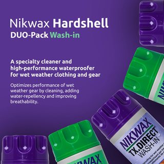 NIKWAX 冲锋衣清洁防水护理套装 1000ml 恢复拒水性 滑雪雨衣外套