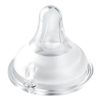 evorie 爱得利 IVORY 爱得利 B58 螺旋实感 宽口径奶嘴 L号 2粒装