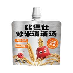 比逗仕 炒米消消汤100%原果汁先炒后煮果蔬汁100g*11袋
